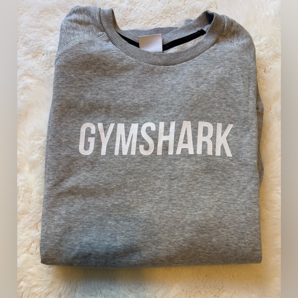 Gymshark Light Gray Crewneck Sweater - Picture 4 of 4